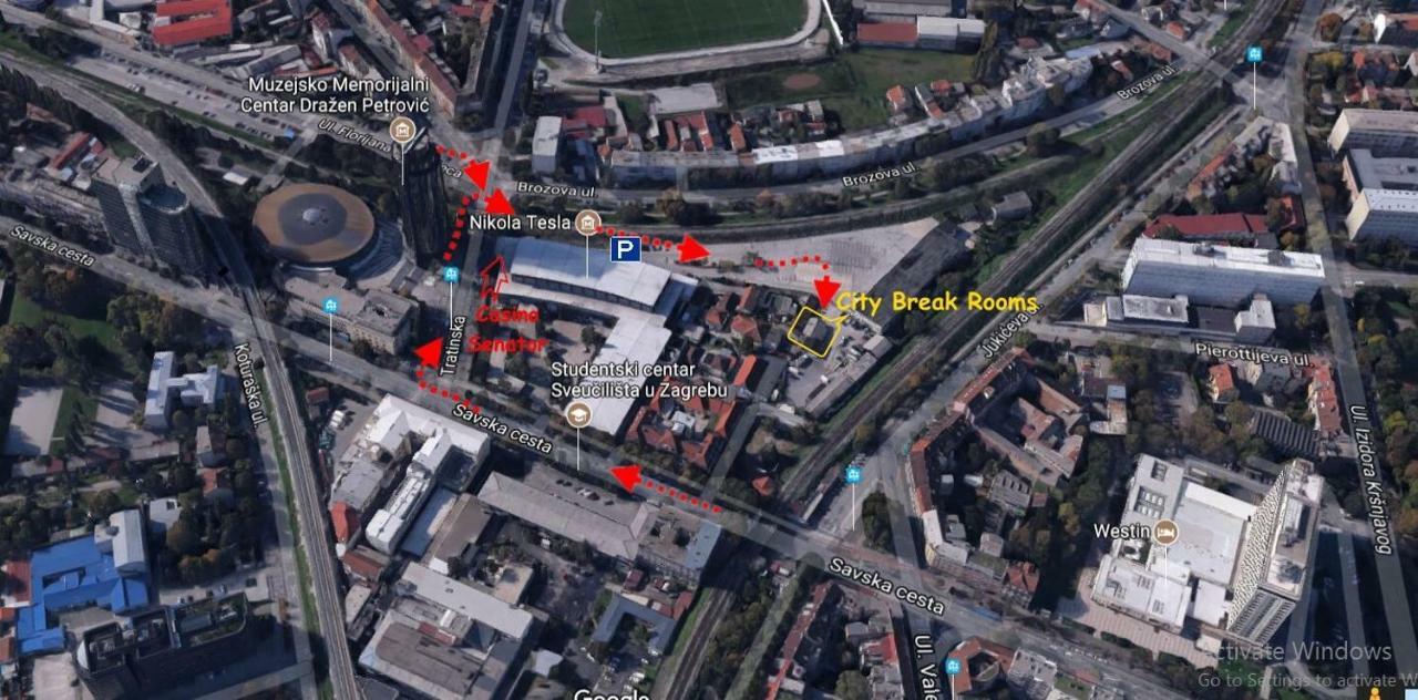 City Break Rooms Zagreb Ngoại thất bức ảnh